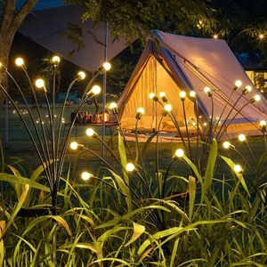 Home Living Home Appliances Outdoor Lighting: 10 LED Solar Powered Firefly Lights - 2 Pack