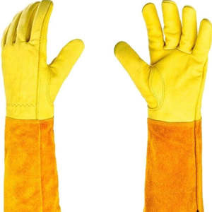 30: Thorn Proof Long Garden Gloves -Yellow