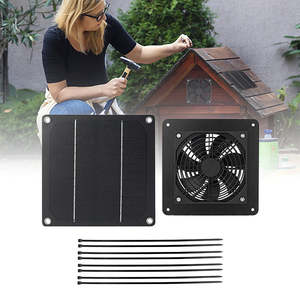 Garden: Shed Solar Fan for Greenhouse