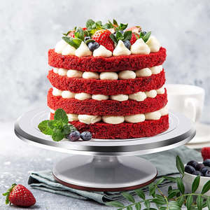 Home Living: Revolving Cake Turntable 12 Inch