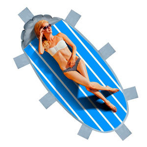 Sports Outdoors: Outdoor Oversized Picnic Mat Beach With Inflatable Pillow