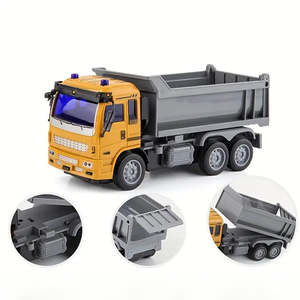 Toys Games: RC 4-Channel Dump Truck Toy