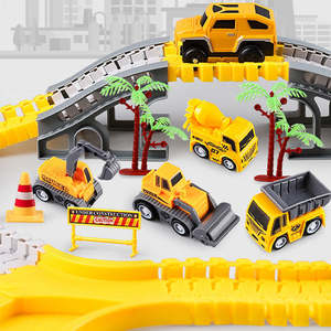 Toys Games: Electric Truck with Flexi Track - 305 Piece Set