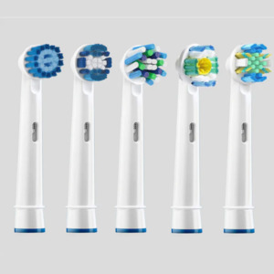 5pcs Clean Brush Heads For Oral B 5 Type Mix Pack