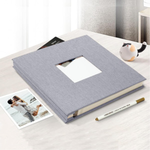 Self Adhesive Linen Photo Album