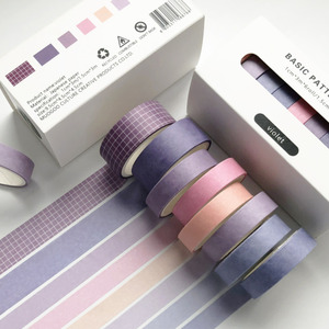 8 Rolls Washi Tape Masking Tape Set - 2 Pack