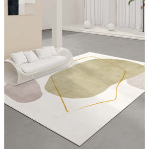 Home Living: Modern Abstract Non-Shedding Area Rug Summer 140X200CM