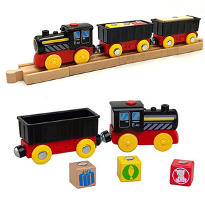 Frontpage: Battery Operated Steam Train For Wooden Track