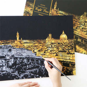 More Top Picks: Creative Diy Scratch Bright View Drawing New York