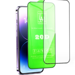 iPhone 17 20D Curved Edge Full Coverage Tempered Glass Screen Protector