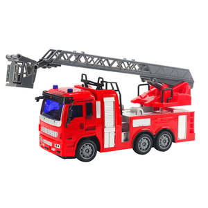 Toys Games: RC 4-Channel Fire Engine Truck Toy