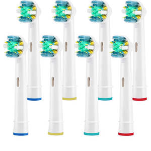 Floss Action Clean Brush Heads - 8 Pack