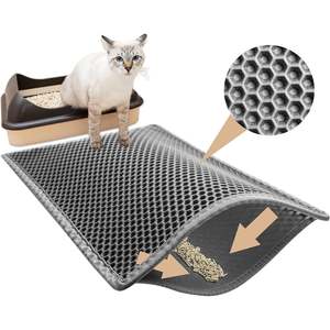 Pets: Cat Litter Mat Litter Trapper