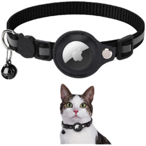 Pets: Reflective Airtag Holder Collar