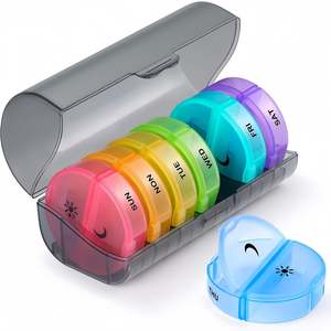 20 Sale: 7 Day Medicine Organizer Weekly Pill Box