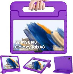 30: Samsung Tab A8 2021 10.5 X200/X205 Case EVA - Purple