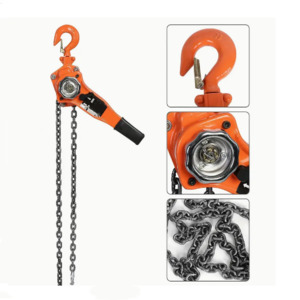 Power Tools: 1 Ton Lever Chain Hoist 3m – Heavy-Duty Manual Ratchet Block with G80 Chain