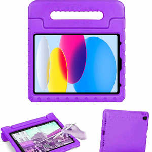 Products: Kids Shockproof EVA Case for iPad 11 (A16, 2025) & iPad 10th Gen 10.9" – Purple