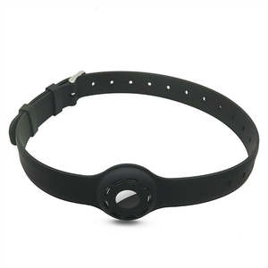 S For AirTag Pet Dog Cat Case GPS Tracking Collar Loop Holder