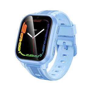 Bags Accessories Jewellery Watches: Nexus Kids Smart Watch 4G with GPS, Video Call, Parental Control and IPX7 Blue