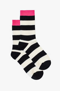 Antler Nz: Antler Pink Top Stripe Sock