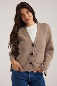 Frontpage: Wide Sleeve Julia Cardigan - Toast