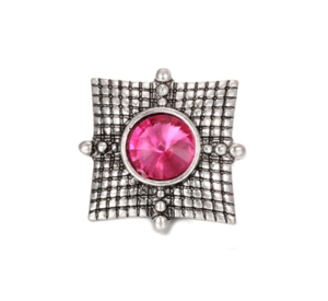 Products: 18mm Pink Square Snap