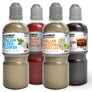 Syrups: 4-pack FIZZFAM- The Ultimate Family Favourit...
