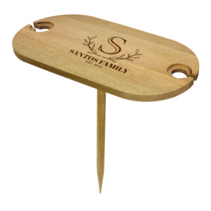 Family Monogram Portable Picnic Table