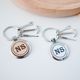 “Initials” Keychain with Tools Charms