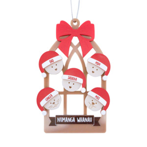 Christmas Shop1: Family Festive Cathedral Christmas Ornament