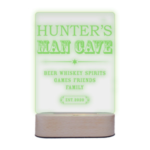 Home: Man Cave Night Light