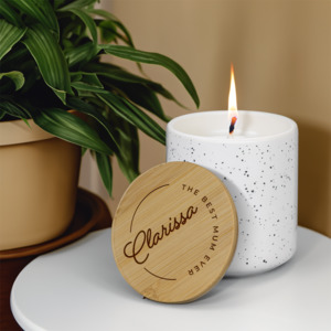 Gifts For Her: Best Mum Ever Vanilla-Scented Candle
