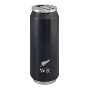 Gifts For Teachers: Silver Fern Monogram Canister Insulated Drink Bottle