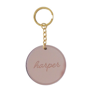 Gifts For Teachers: Classic Round Keychain