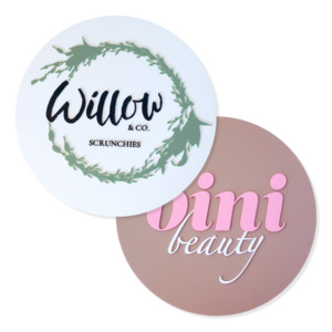 Business Logo Acrylic Signage - Round