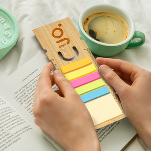 Logo Bamboo Eco Ruler Bookmark