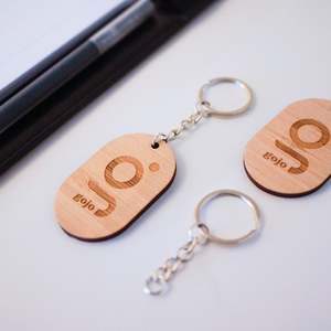 Custom Shape Logo Keychain