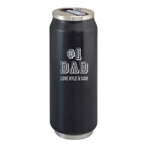 #1 Dad Canister Insulated Drink Bottle