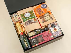 Wedding Gift Boxes: Moet and Snacks Gift Box