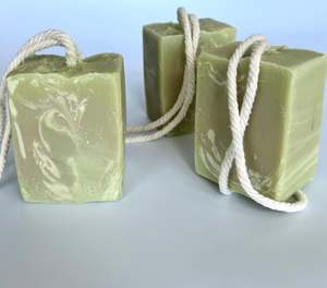 New: Soap on a rope!