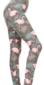 Lean Full Length: Lean Flamingo Frenzy