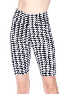Shorts Chub Rub Shorts: Luscious Houndstooth Shorts