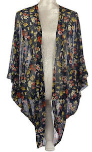 To Compliment Your Sweet Legs: Leigh shrug cape orange floral