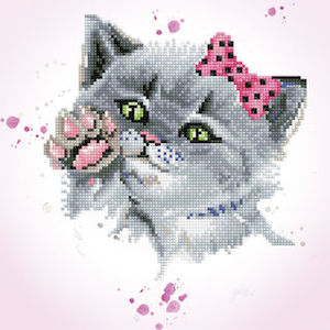 Sweet Crafts Diamond Dotz: Intermediate - Eye Spy Kitty