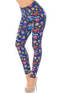 Christmas Leggings 1: Lean Nutcracker Christmas Trinkets Full Length