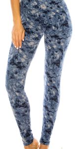 Lean Micro Dot Blue Tye Dye