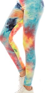 Luscious Tye Dye - Yoga Band - Full Length