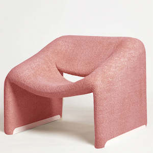 NED Collections - Leisure Boucle Chair - Pink