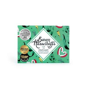 Baron Hasselhoff's - Pirate Mary 6pk - Rosemary Sea Salt Caramel 120g